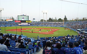 応援ソングの様子