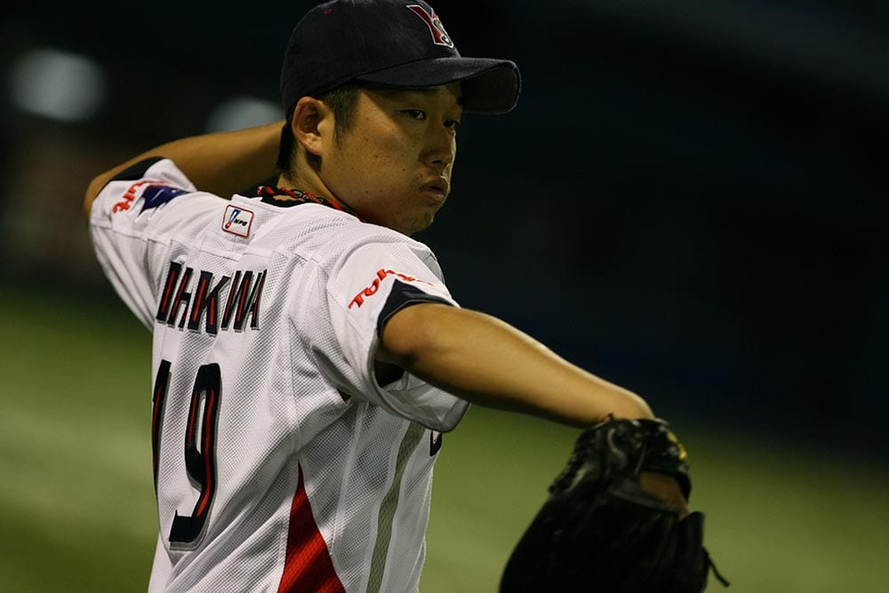 石川雅規選手 2009年