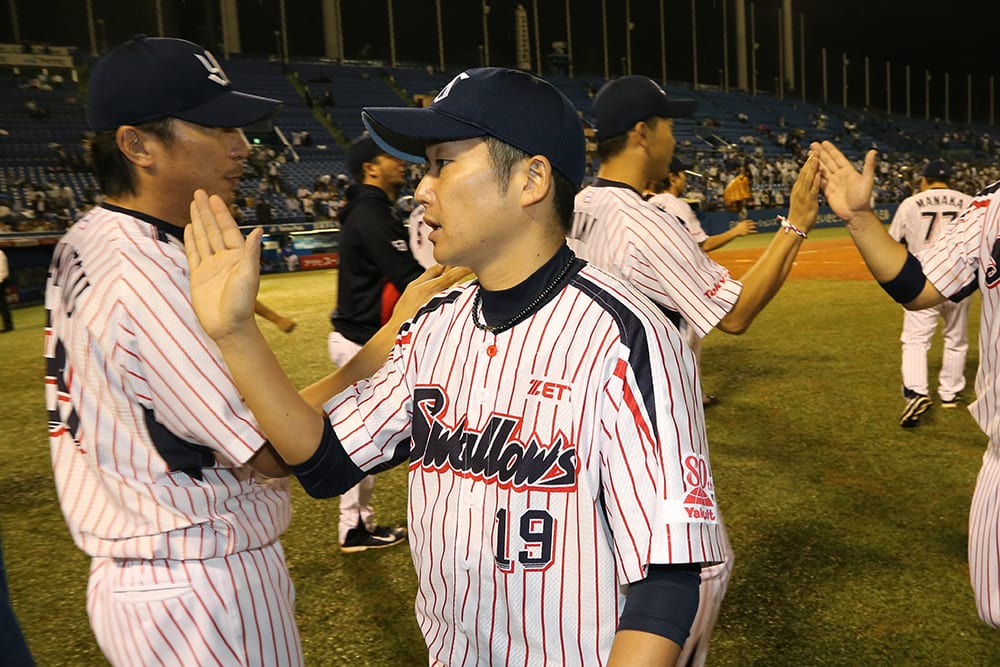 石川雅規選手 2015年