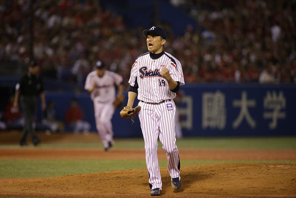 石川雅規選手 2015年