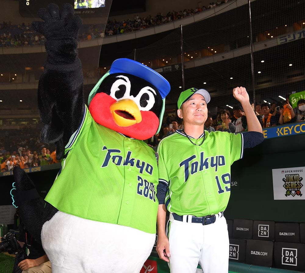 石川雅規選手 2019年