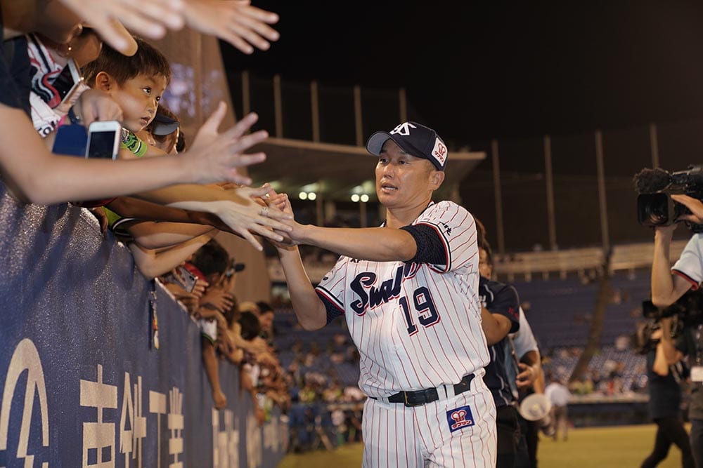 石川雅規選手 2019年