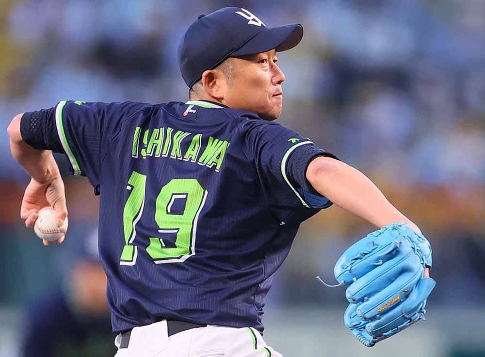 石川雅規選手 2025年
