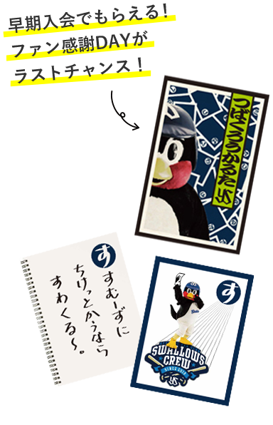 東京ヤクルトスワローズ ファン感謝day 東京ヤクルトスワローズ