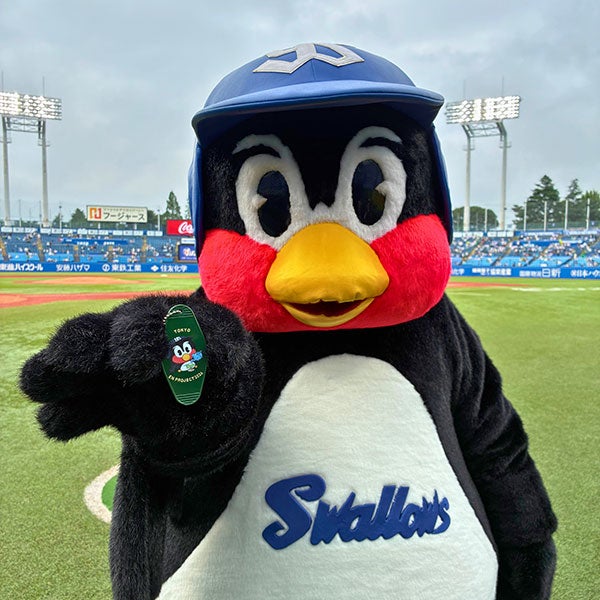 つば九郎リサイクルキーホルダー